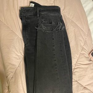 CURVE LOVE High Rose Ankle Jeans | Size 30/10